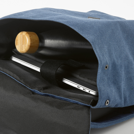Sac à dos de travail personnalisé coton recyclé Prague