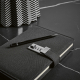 Notebook avec cadenas à personnaliser A5 rPET Melville