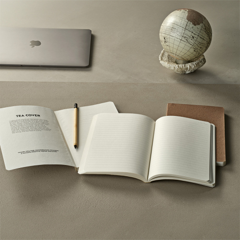 Carnet de notes promotionnel A5 marc de café recyclé Doyle 