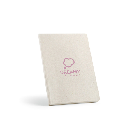 Carnet de notes A5 publicitaire couverture chanvre Austen