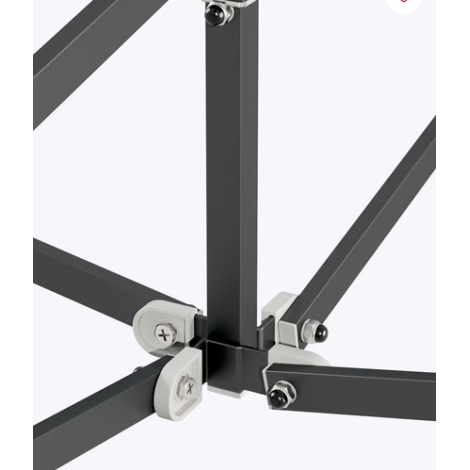 Tente publicitaire personnalisable acier - 3x3m