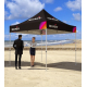Tente aluminium personnalisable - 3x3m