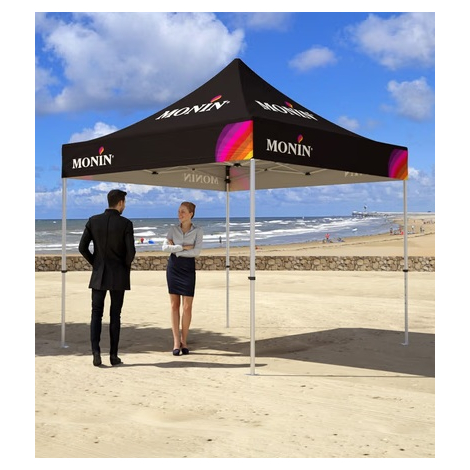 Tente aluminium personnalisable - 3x3m