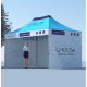 Tente aluminium personnalisable - 4.5x3m
