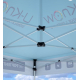 Tente aluminium personnalisable - 4.5x3m