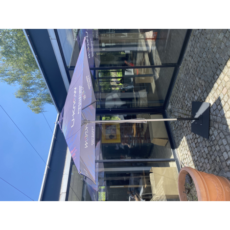 Parasol promotionnel 2.5x2.5m