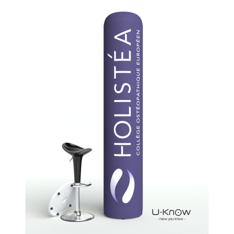 Colonne gonflable personnalisable - 3 dimensions