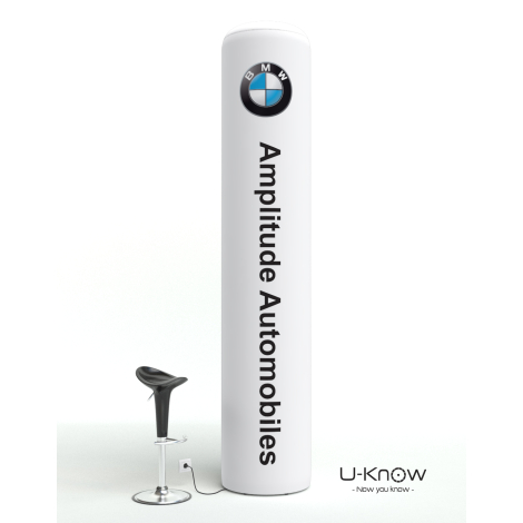 Colonne auto à air personnalisable - 2 formats