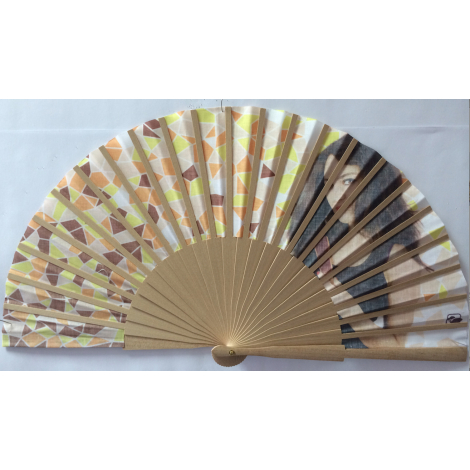 Eventail publicitaire toile 100 % personnalisable