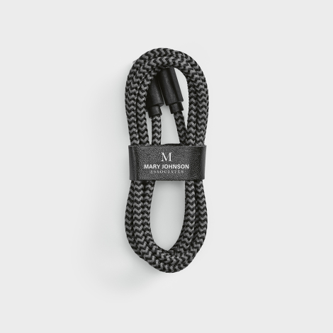 Câble de charge promotionnel rPET 2 USB-C Koch