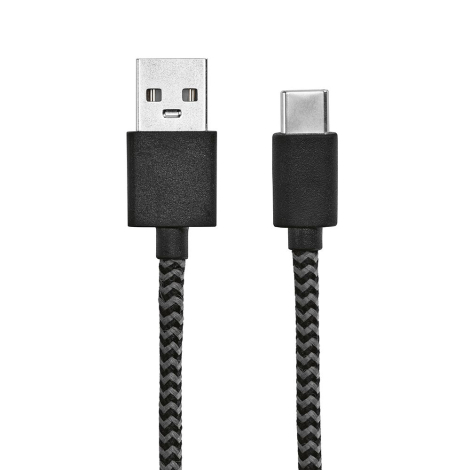 Câble publicitaire de charge rPET 1 m Leibniz