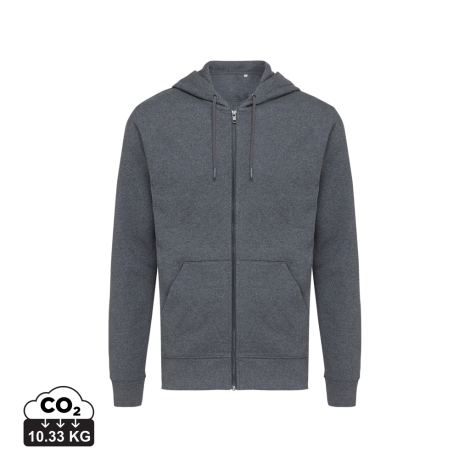 Sweat publicitaire à capuche unisexe coton recyclé Iqoniq Abisko