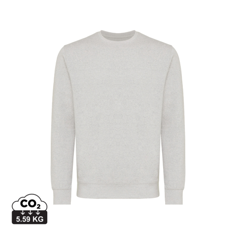 Sweater publicitaire unisexe à col rond coton bio Etosha Iqoniq