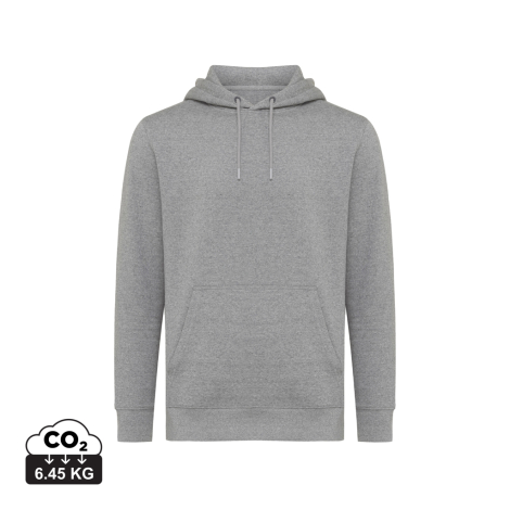Sweat à capuche unisexe promotionnel coton bio Rila Iqoniq