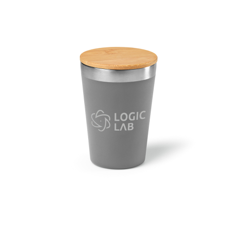 Mug de voyage publicitaire inox recyclé 300ml Don Travel