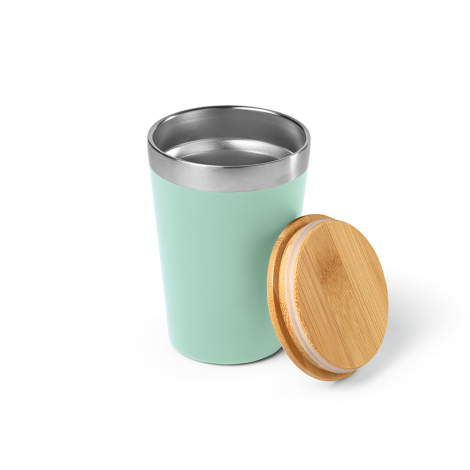 Mug de voyage publicitaire inox recyclé 300ml Don Travel