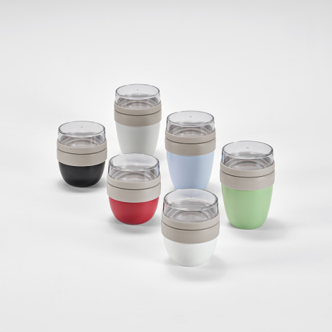 Petit bocal alimentaire publicitaire recyclé 580ml Rembrandt