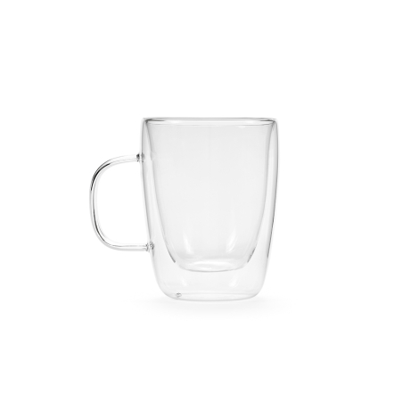 Mug 300ml personnalisé en verre à double paroi Elbe 350