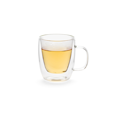 Tasse double paroi promotionnelle en verre 250 ml Elbe 220