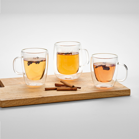 Tasse double paroi promotionnelle en verre 250 ml Elbe 220
