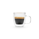 Tasse à café en verre double paroi à personnaliser 65 ml Elbe 75