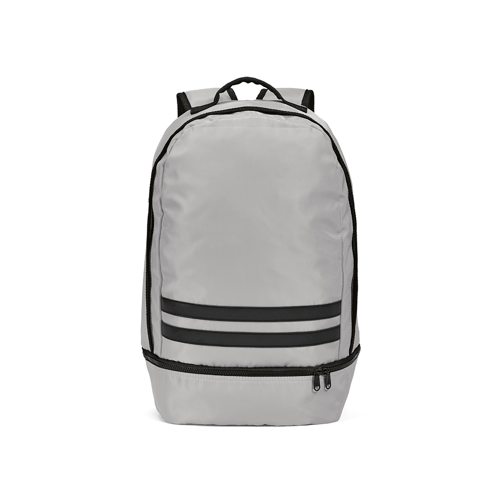 Sac à dos promotionnel rPET compartiment chaussures Buenos Aires Gris