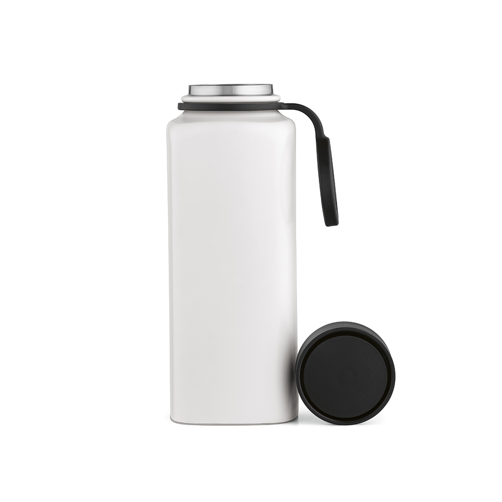 Bouteille publicitaire inox recyclé 750ml Ural Noir