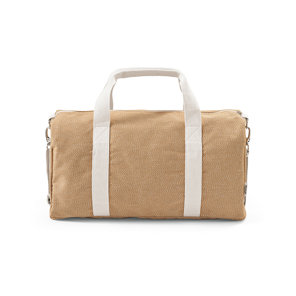 Sac de sport promotionnel en coton recyclé 450g Seoul Champagne