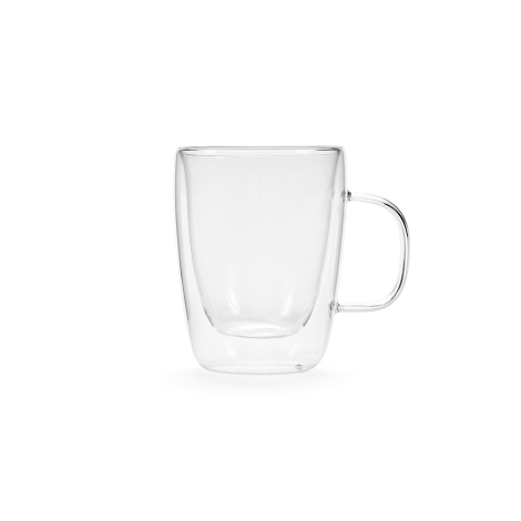 Mug 300ml personnalisé en verre à double paroi Elbe 350