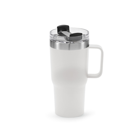 Grand mug de voyage personnalisable 580ml inox recyclé Neman