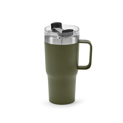 Grand mug de voyage personnalisable 580ml inox recyclé Neman