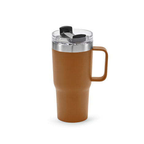 Grand mug de voyage personnalisable 580ml inox recyclé Neman