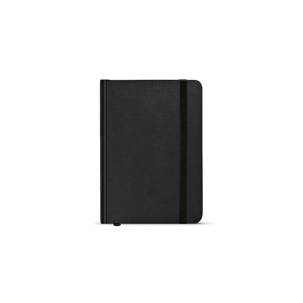 Carnet A6 rigide promotionnel Marquez Noir