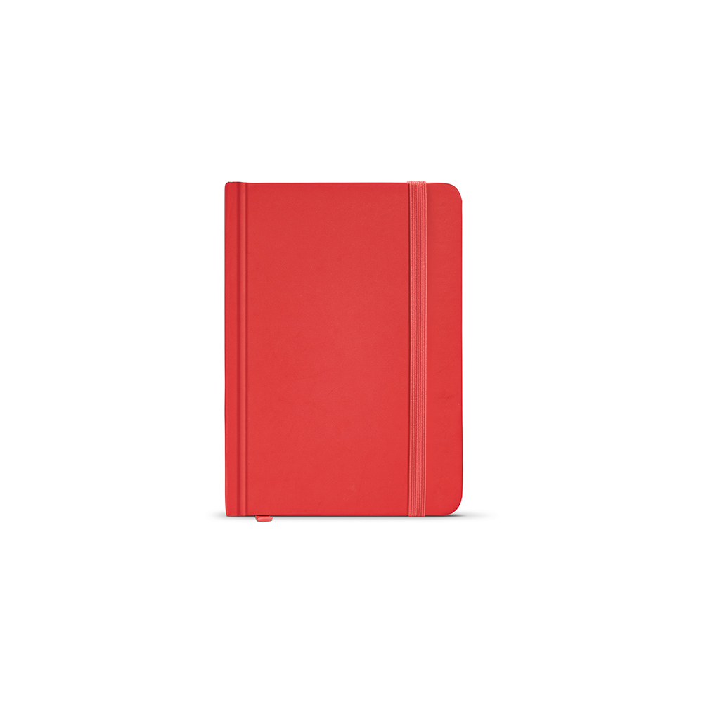 Carnet A6 rigide promotionnel Marquez Rouge