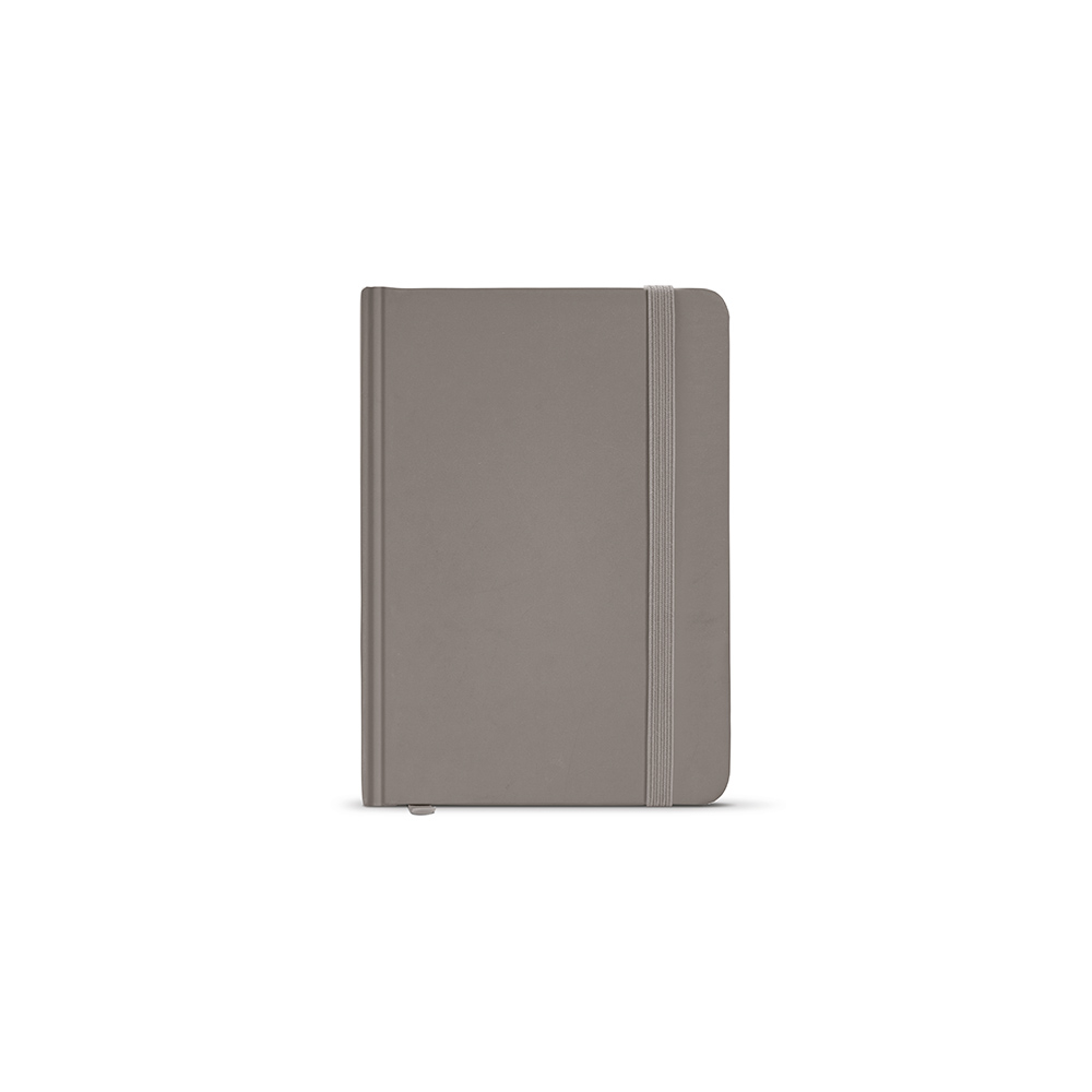 Carnet A6 rigide promotionnel Marquez Gris