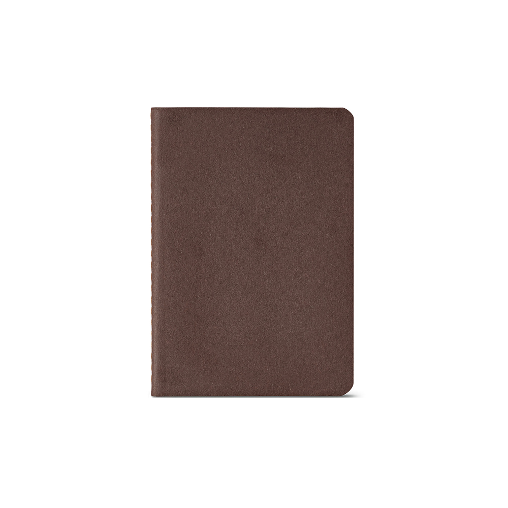 Notebook à personnaliser A6 recyclé Bronte Marron