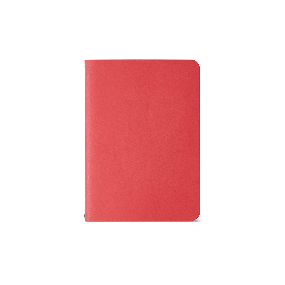 Notebook à personnaliser A6 recyclé Bronte Rouge