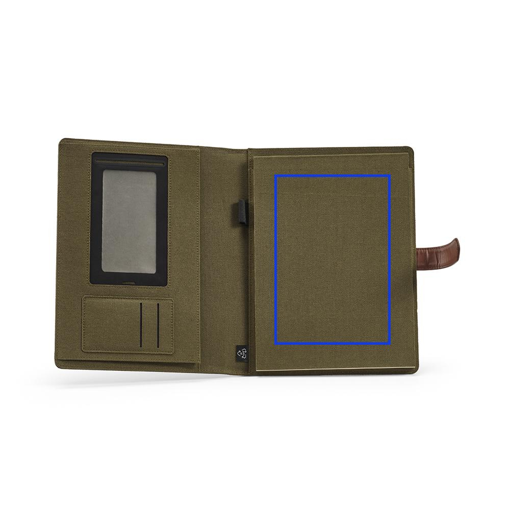 Pochette pour bloc-notes - Intérieur