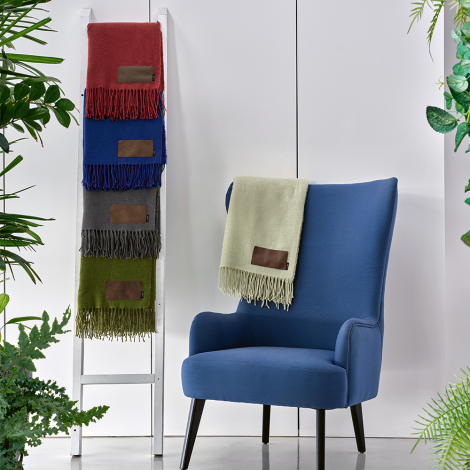 Couverture promotionnelle 120x160 cm rPET 180g Lichtenstein