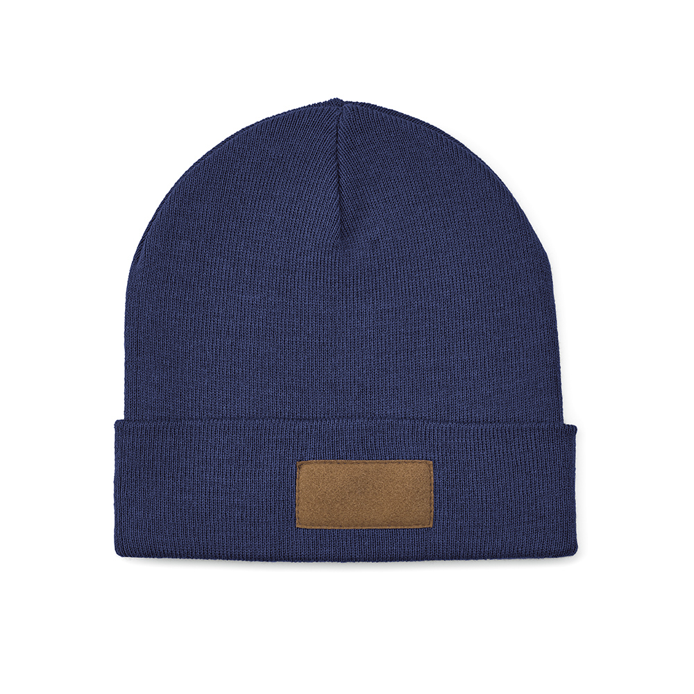 Bonnet publicitaire coton recyclé Tupac Bleu