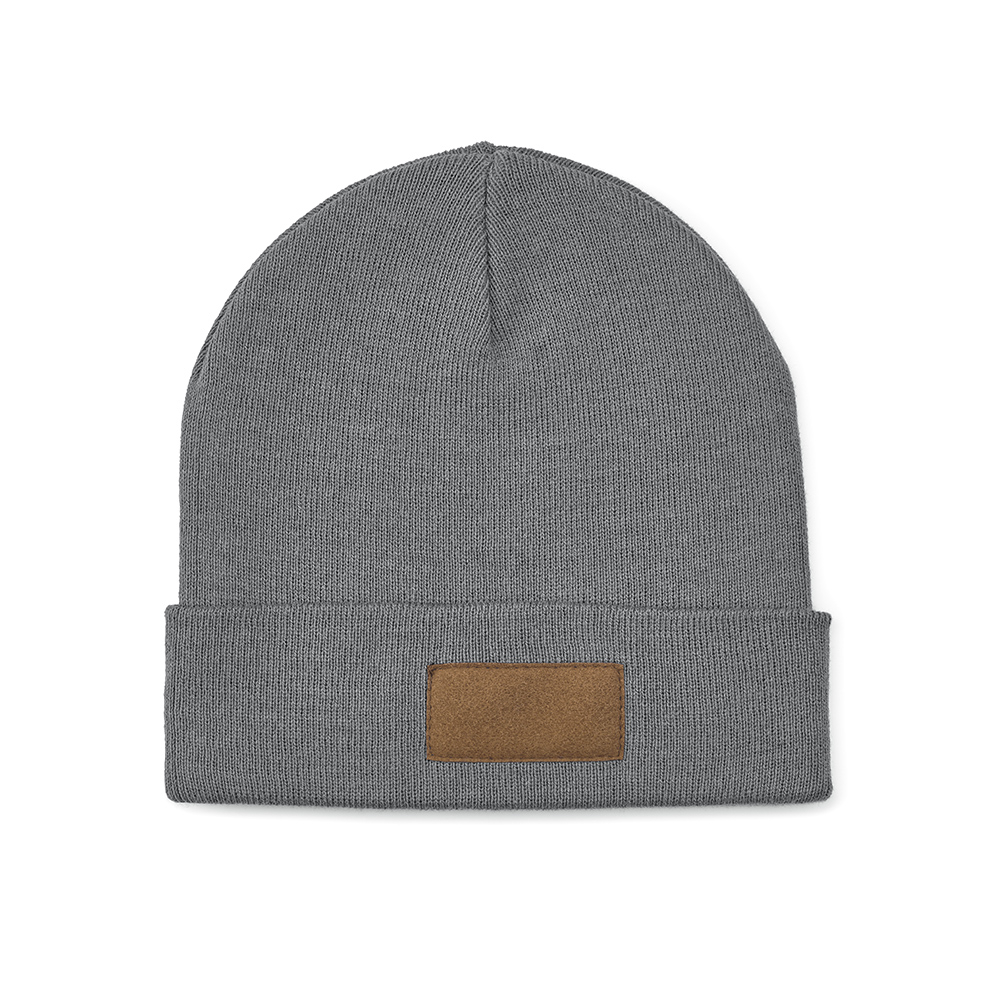 Bonnet publicitaire coton recyclé Tupac Gris
