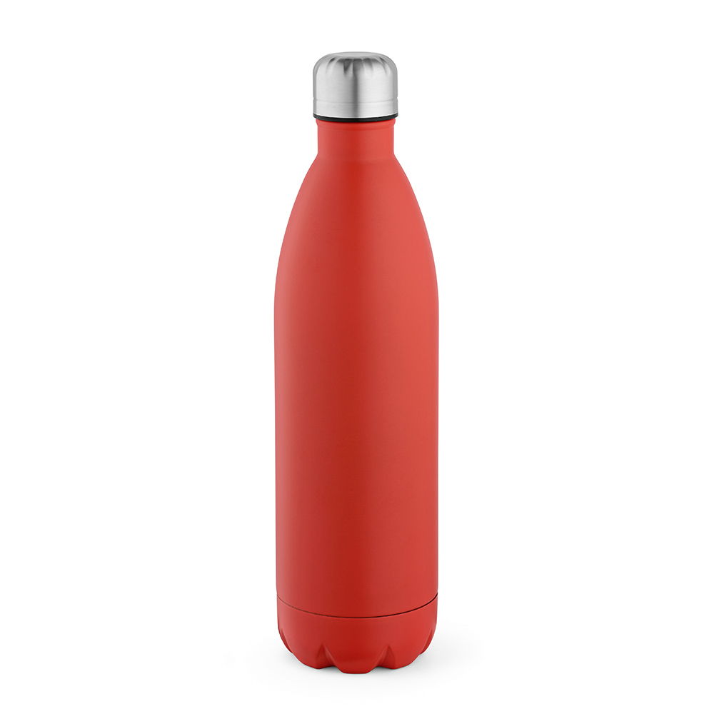 Gourde publicitaire 1100ml inox recyclé Mississippi 1100 Rouge