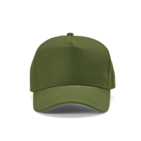 Casquette personnalisable 5 pans coton recyclé 280g Hendrix