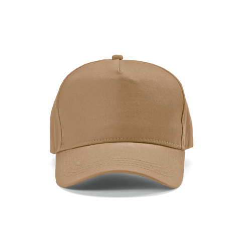 Casquette personnalisable 5 pans coton recyclé 280g Hendrix