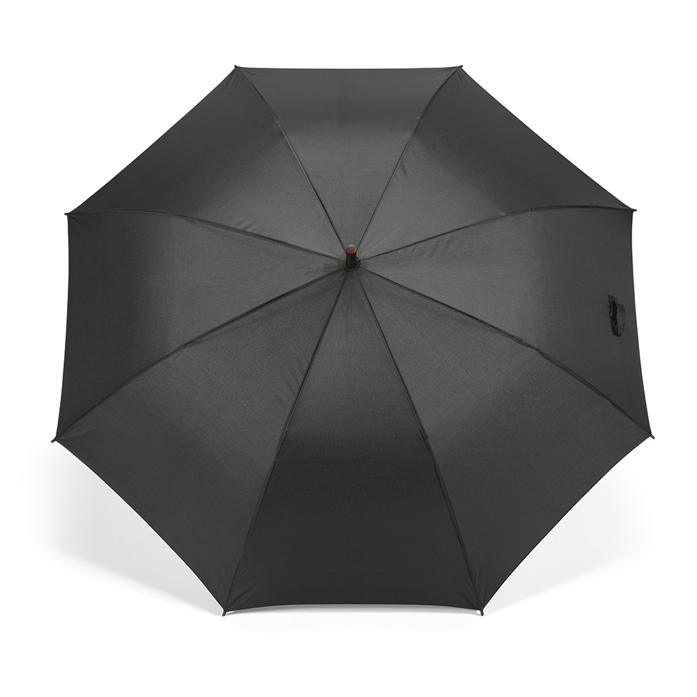 Parapluie de golf 32" rPET promotionnel Aretha Noir