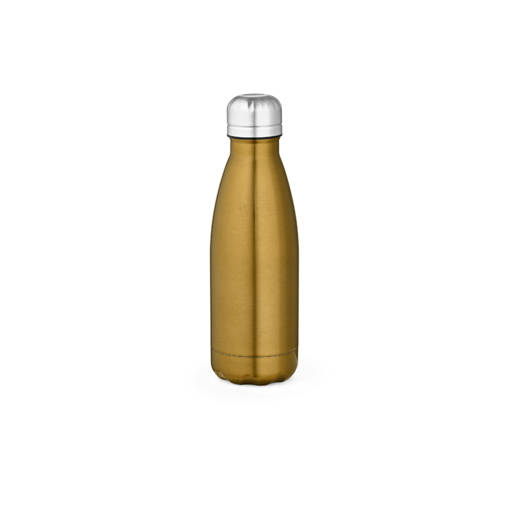 Gourde publicitaire 430ml inox recyclé Mississippi 450P Doré