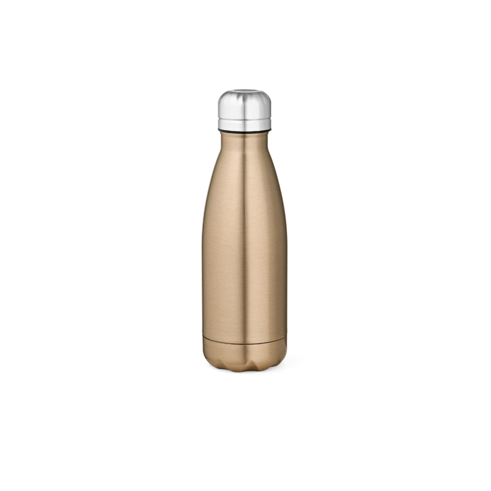 Gourde publicitaire 430ml inox recyclé Mississippi 450P Champagne