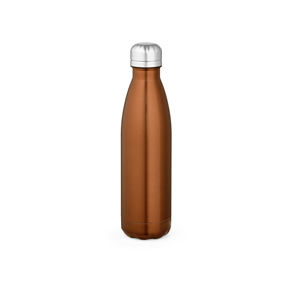 Bouteille promotionnelle 535ml double paroi recyclée Mississippi 550P Cuivre