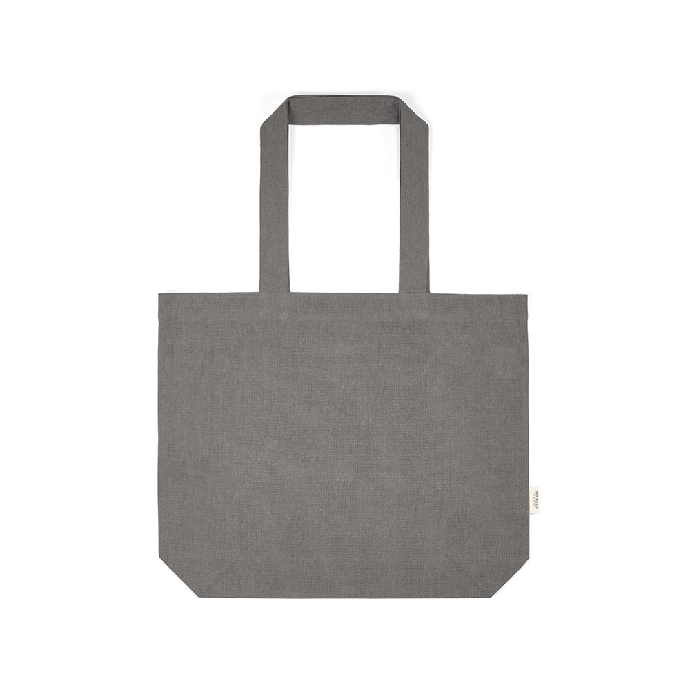 Sac cabas coton recyclé 180g prommotionel Kilimanjaro Gris