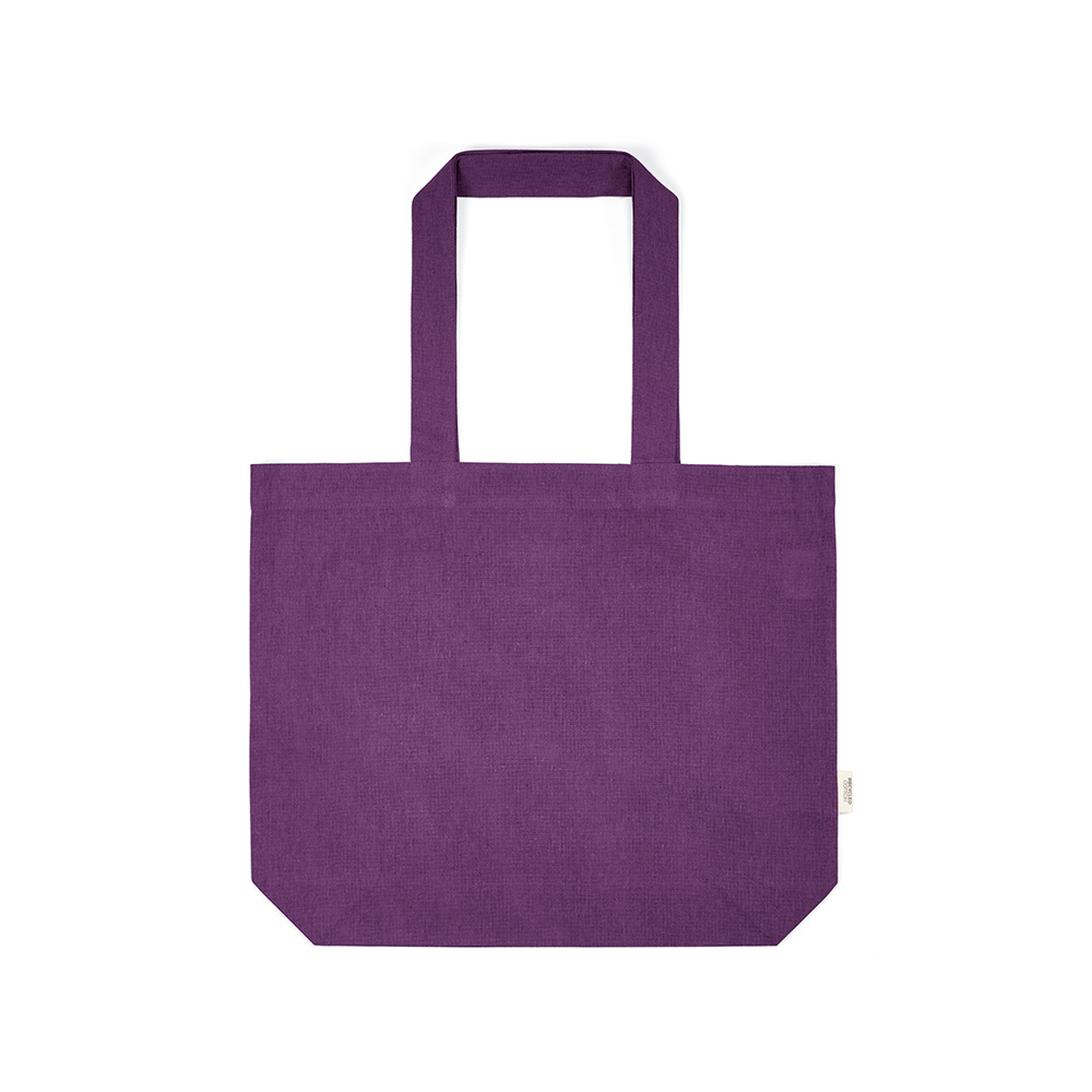 Sac cabas coton recyclé 180g prommotionel Kilimanjaro Violet